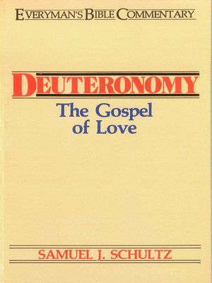 cover image of Deuteronomy- Everyman's Bible Commentary